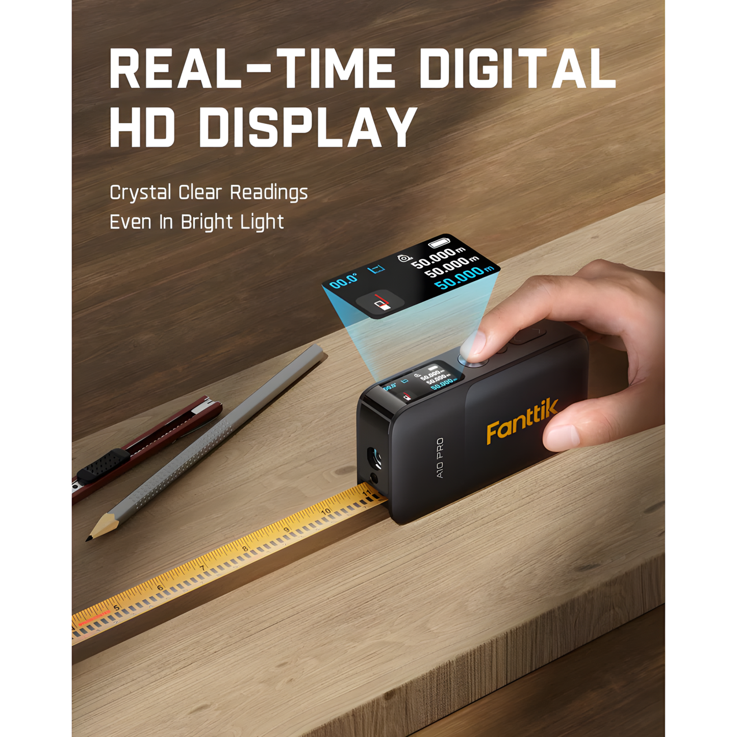 Fanttik A10 Pro 2-in-1 Laser Distance Meter