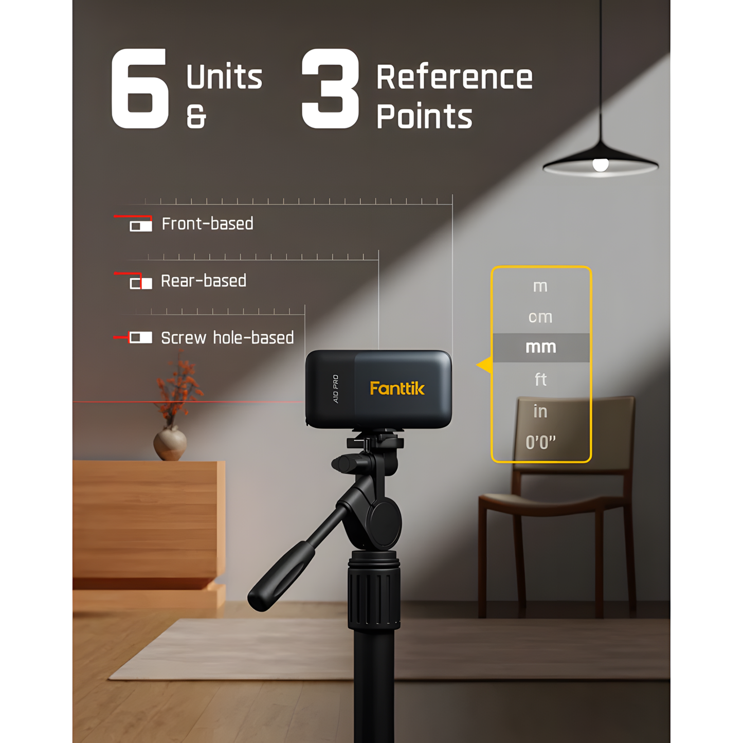 Fanttik A10 Pro 2-in-1 Laser Distance Meter